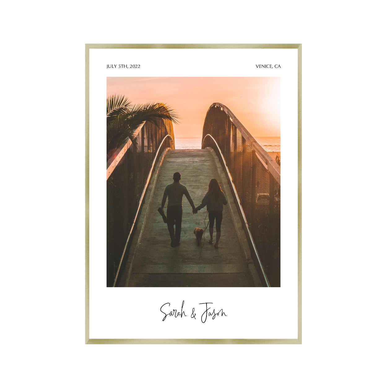 Personalised Couple Photo Print