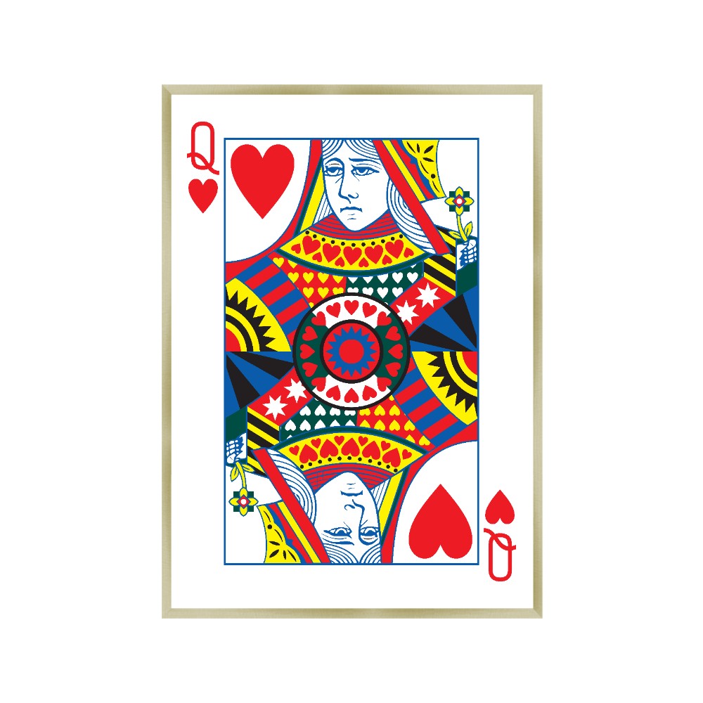 Queen Of Hearts Print