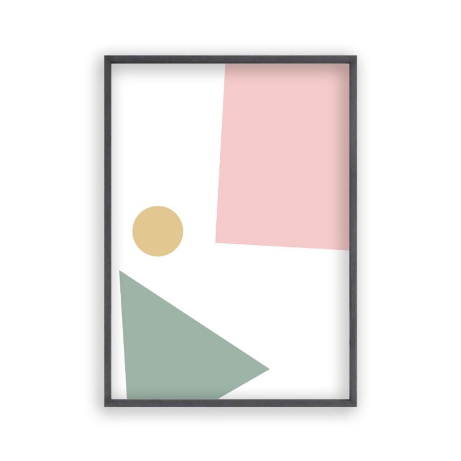 Balancing Shapes No2 Print - Blim & Blum