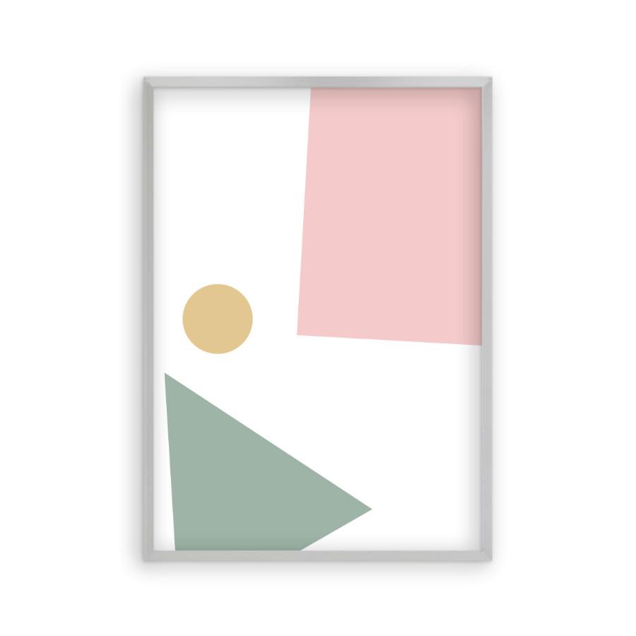 Balancing Shapes No2 Print - Blim & Blum