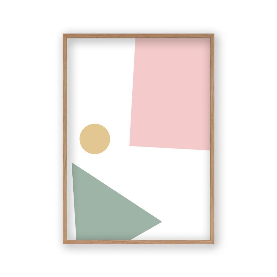 Balancing Shapes No2 Print - Blim & Blum