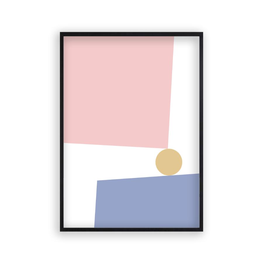 Balancing Shapes Print - Blim & Blum