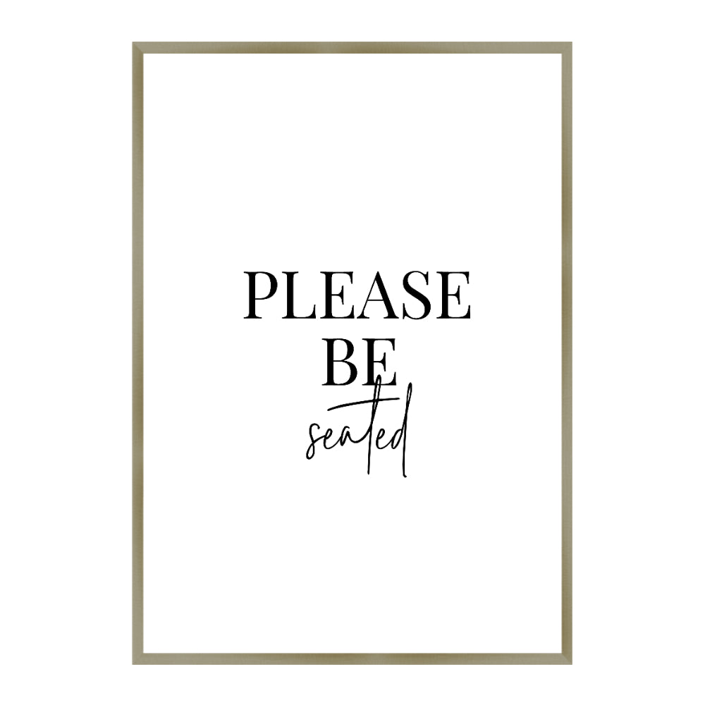 Champagne Gold Frame / 60cm x 60cm