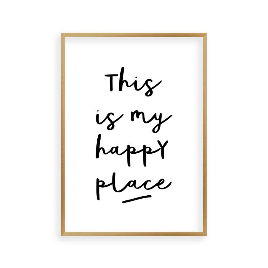 This Is My Happy Place Print - Blim & Blum