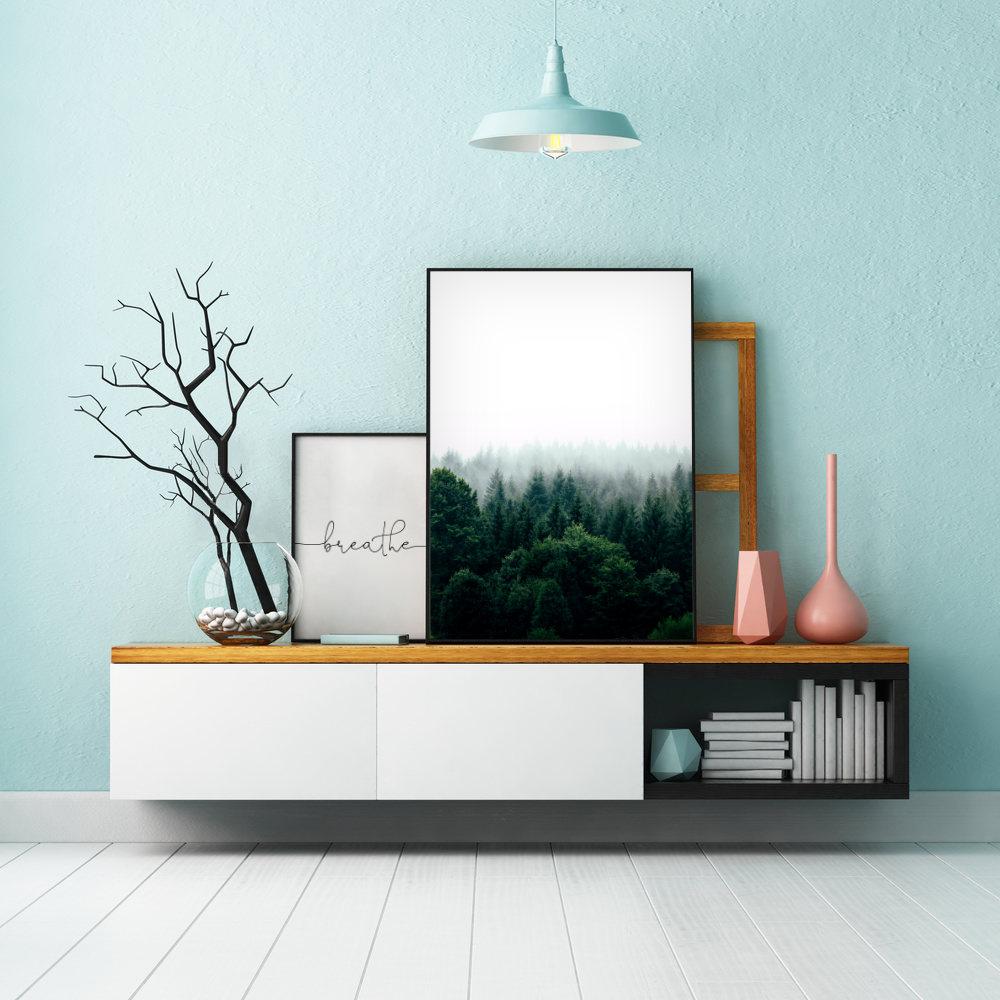 Forest Fog Print - Blim & Blum