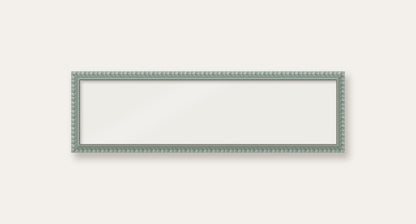 Pale Grey bobbin panoramic frame, 60cm x 15cm, frame only