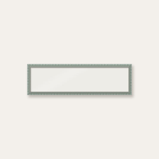 Pale Grey bobbin panoramic frame, 60cm x 15cm, frame only