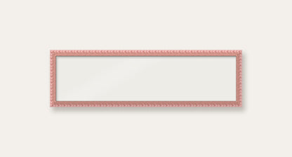 Pink bobbin panoramic frame, 60cm x 15cm, frame only