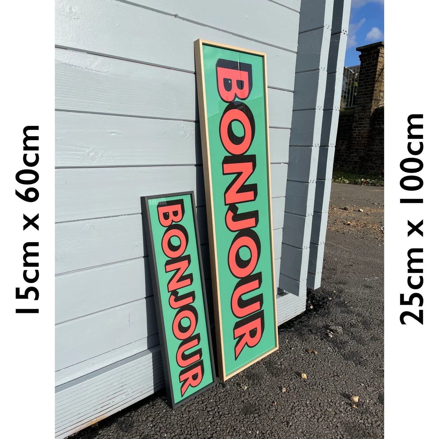 Bonjour Panoramic Print