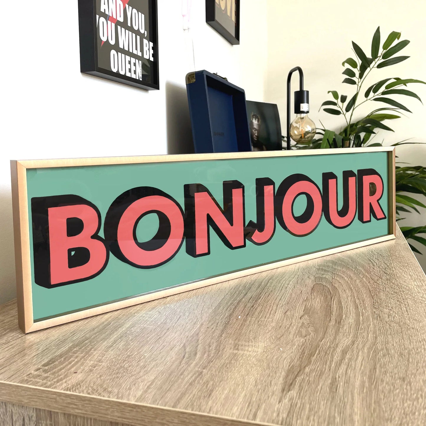 Bonjour Panoramic Print