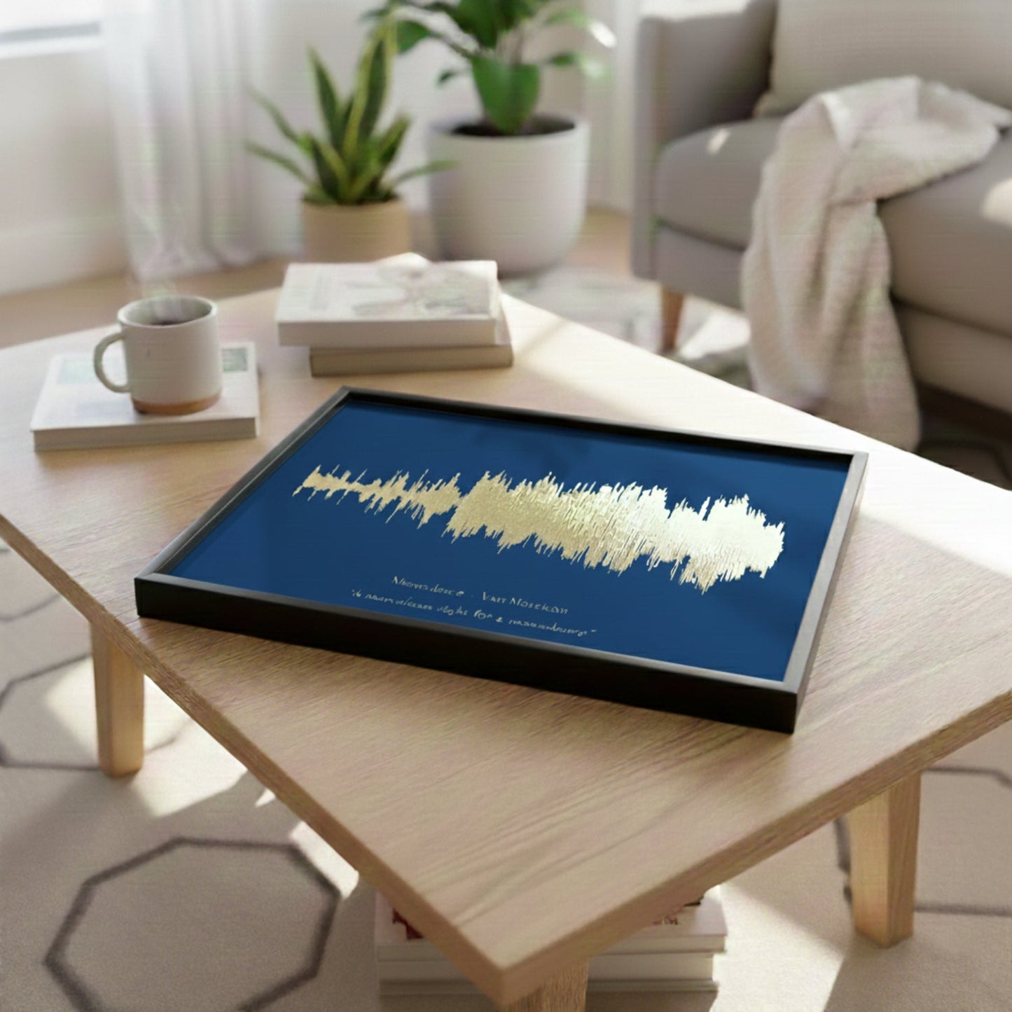 Personalised Sound Wave Print