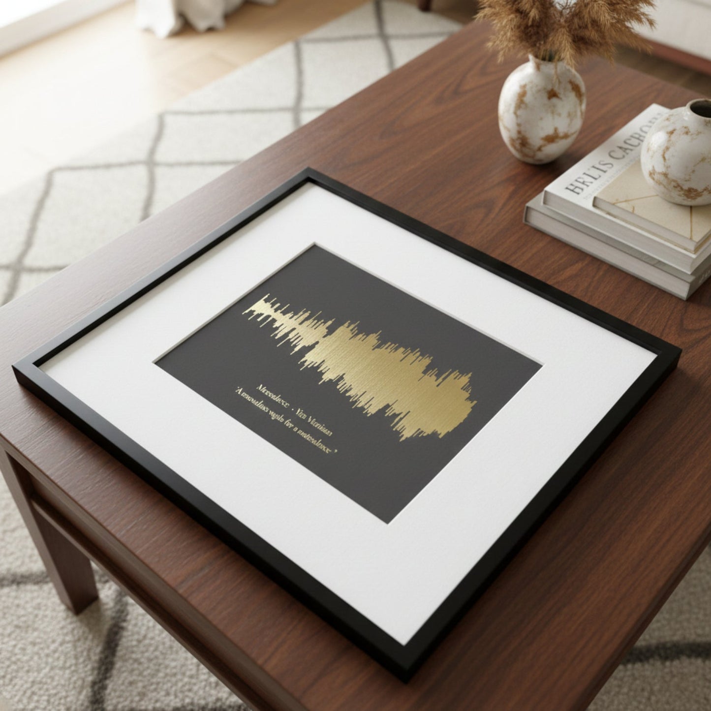 Personalised Sound Wave Print