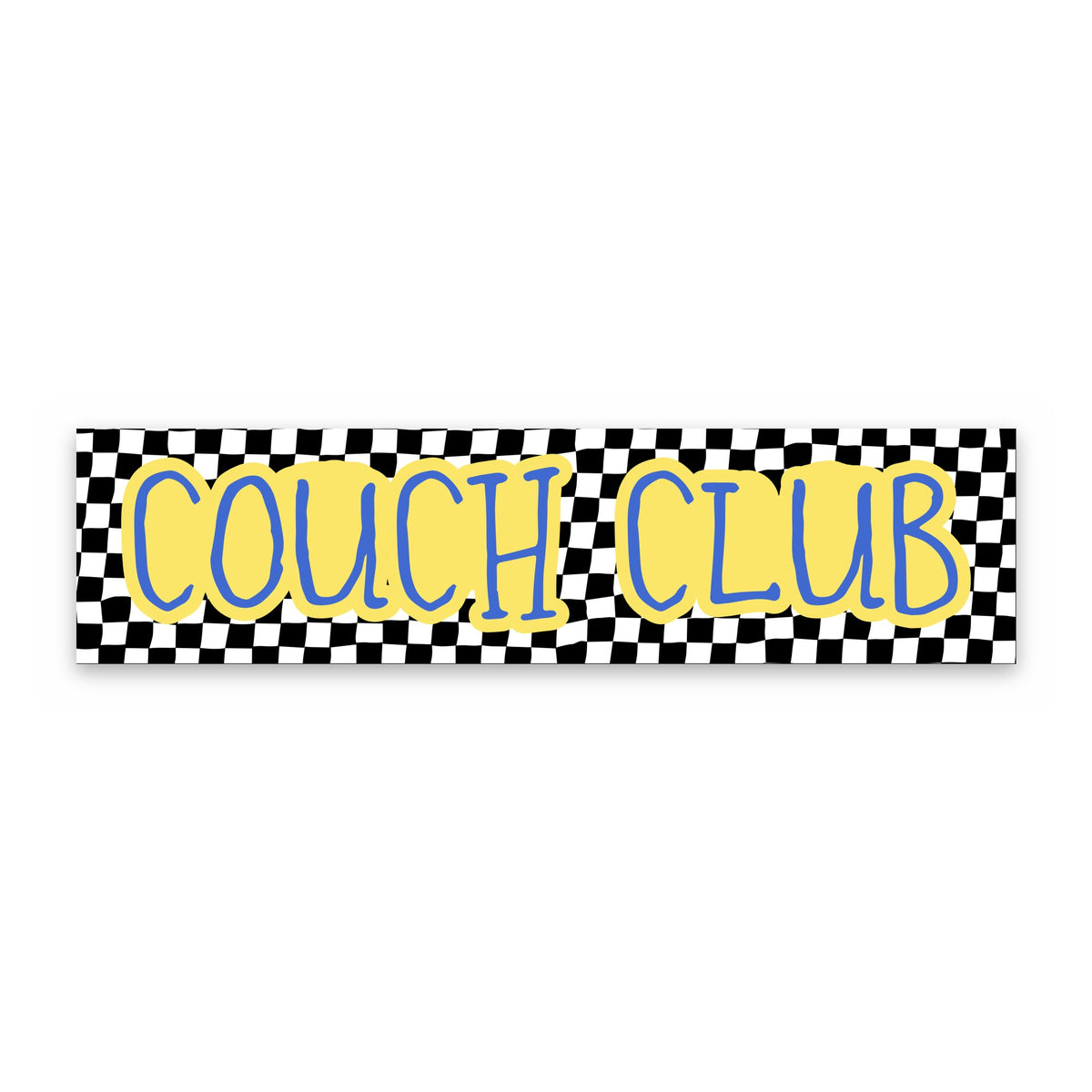 Couch Club panoramic print, unframed