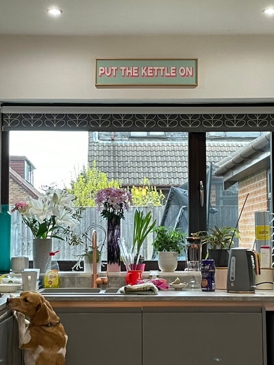 Customer photo — Put The Kettle On Print