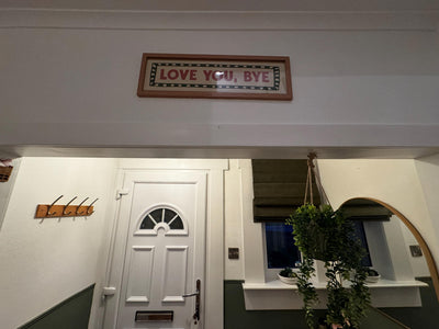 Customer photo — Love You, Bye Panoramic Print