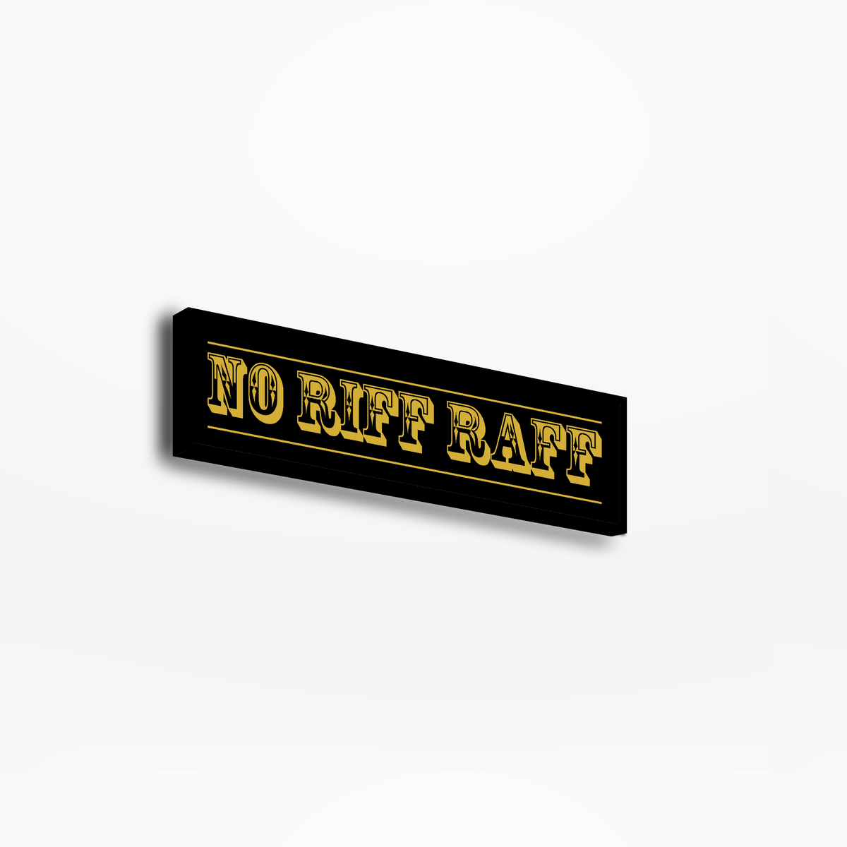 No Riff Raff Meme Decorate your home with this colourful and bold design featuring the ...