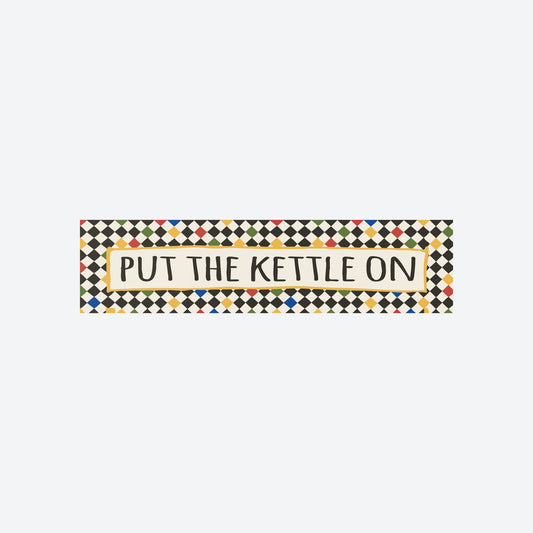 Put The Kettle On Panoramic Print