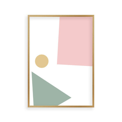 Balancing Shapes No2 Print - Blim & Blum