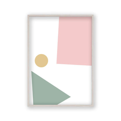 Balancing Shapes No2 Print - Blim & Blum