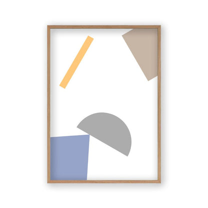 Balancing Shapes No3 Print - Blim & Blum