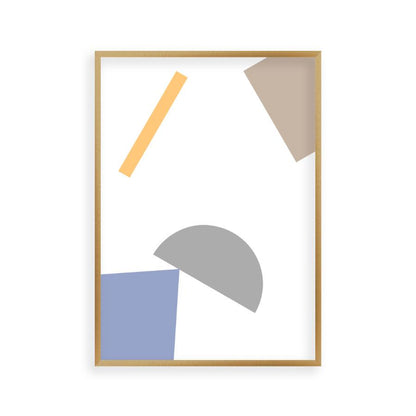 Balancing Shapes No3 Print - Blim & Blum