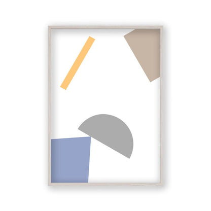 Balancing Shapes No3 Print - Blim & Blum