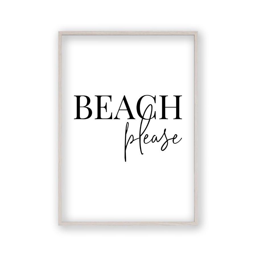 Beach Please Print - Blim & Blum