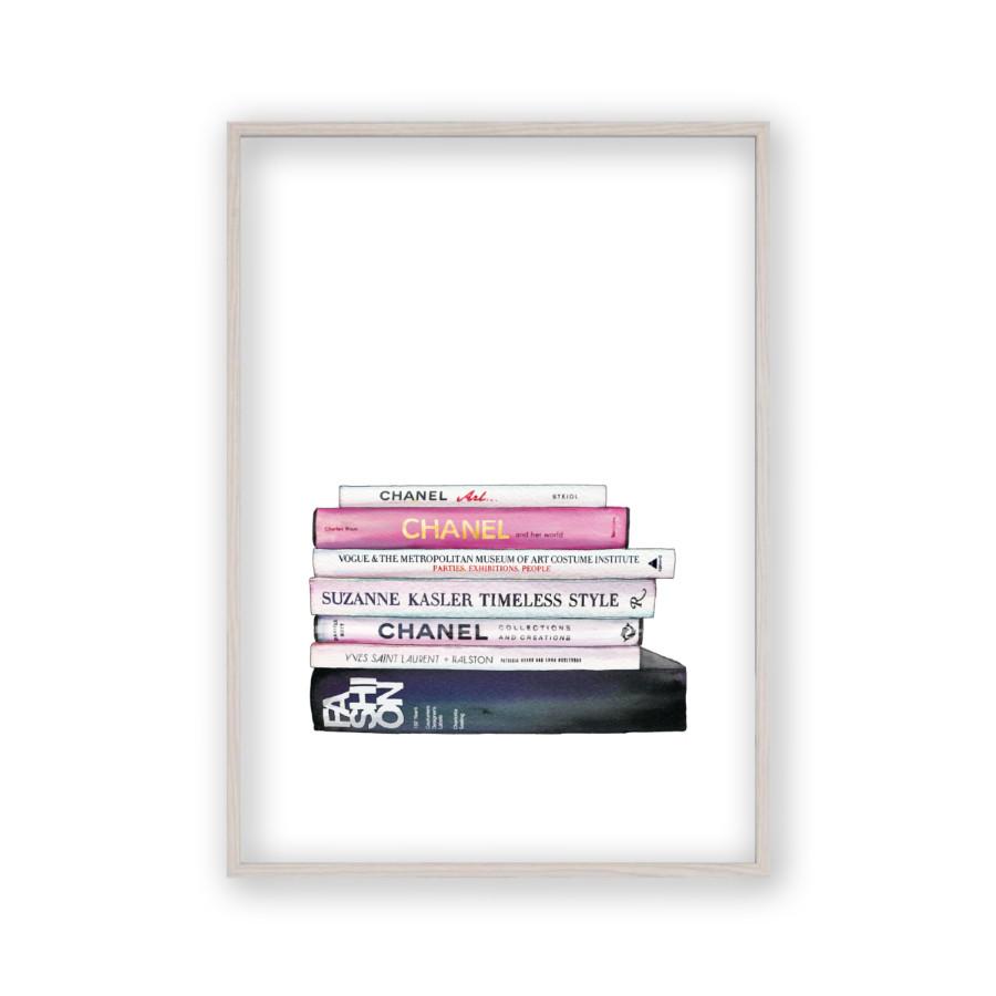 Coco Chanel Books Print – Blim and Blum - Main Image