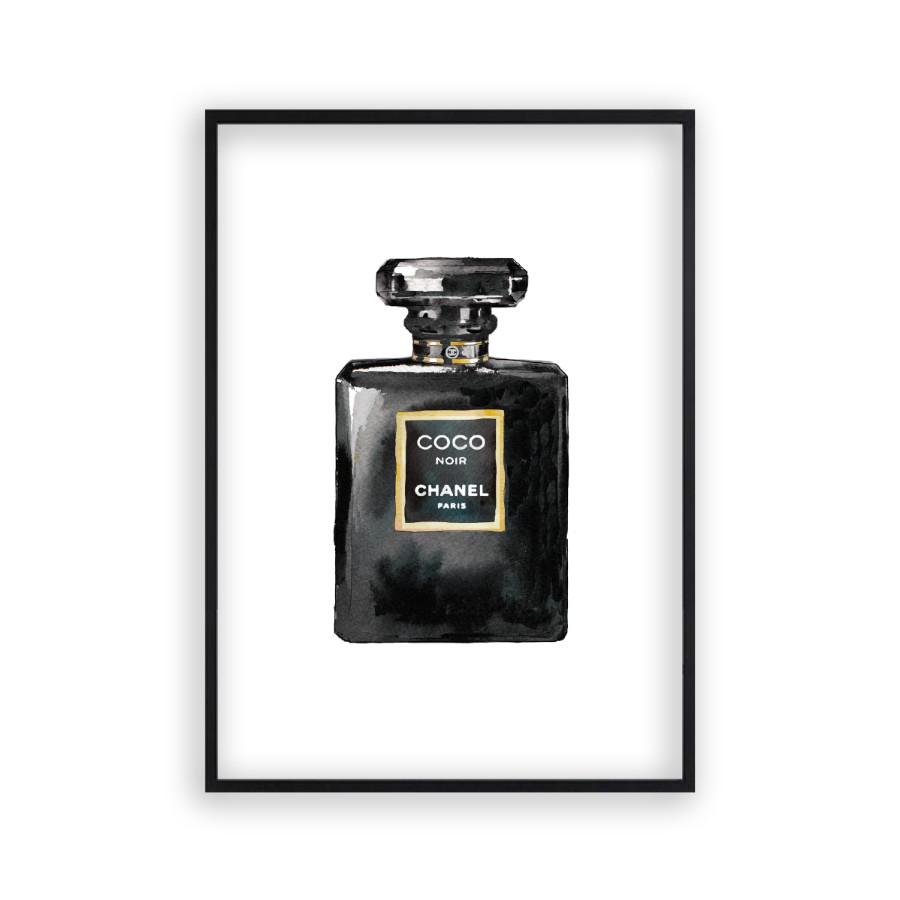Coco Chanel Perfume Bottle Print - Blim & Blum