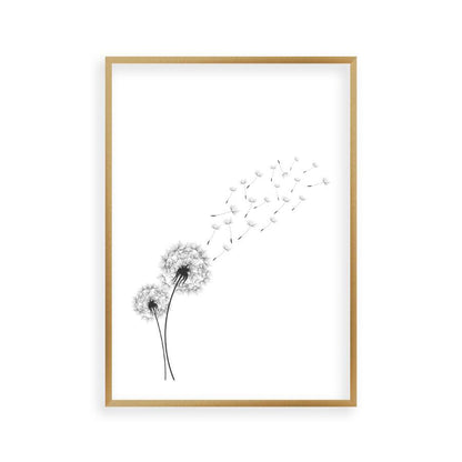 Dandelion In The Wind Print - Blim & Blum