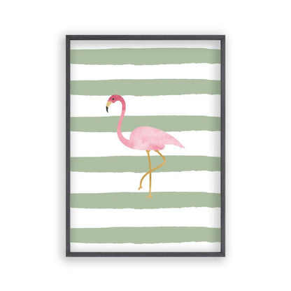 Flamingo Watercolour Print - Blim & Blum