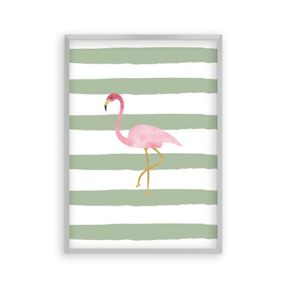 Flamingo Watercolour Print - Blim & Blum