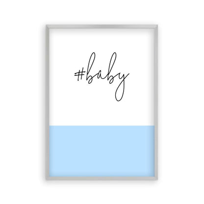 Hashtag Baby Print - Blim & Blum