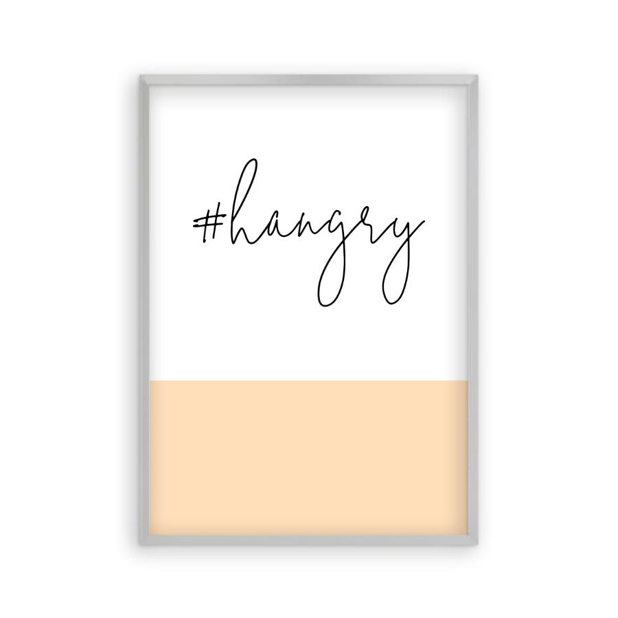 Hashtag Hangry Print - Blim & Blum