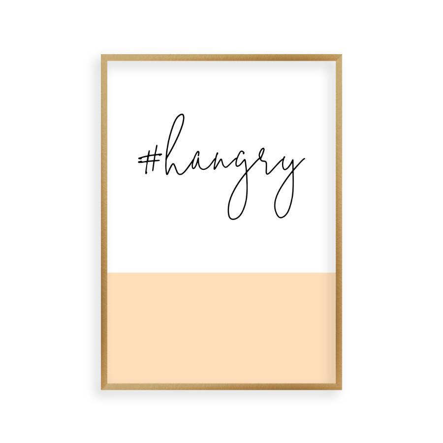 Hashtag Hangry Print - Blim & Blum