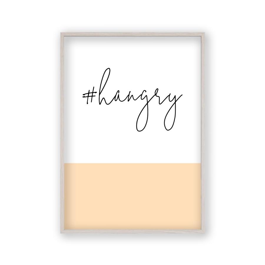 Hashtag Hangry Print - Blim & Blum