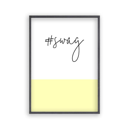 Hashtag Swag Print - Blim & Blum