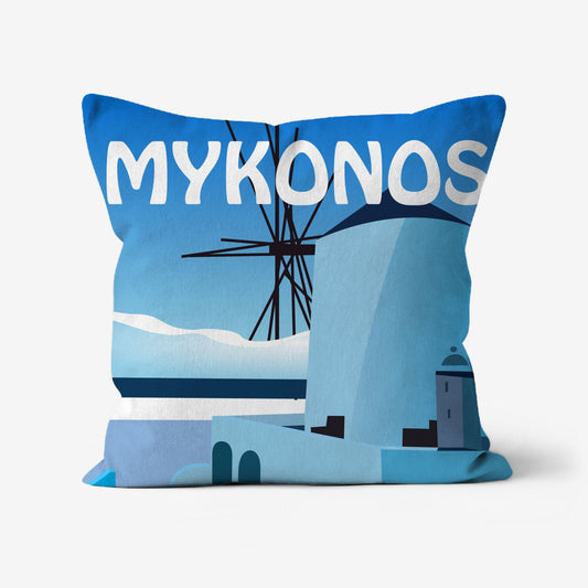 Mykonos Faux Suede Cushion