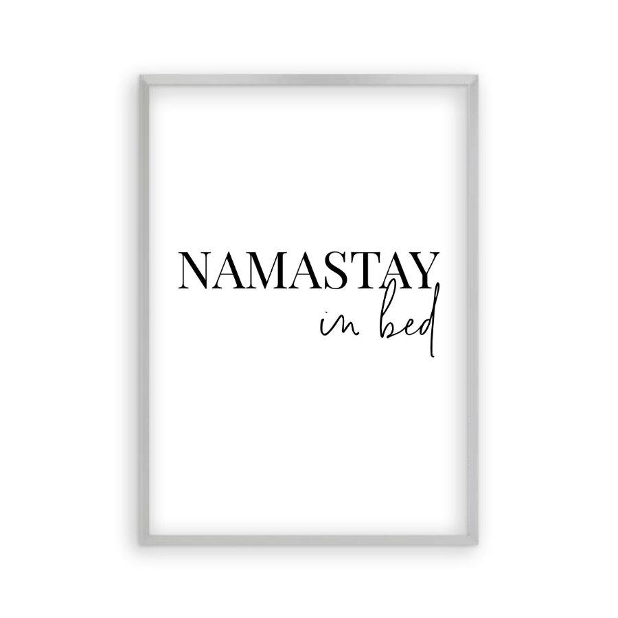 Namastay In Bed Print - Blim & Blum