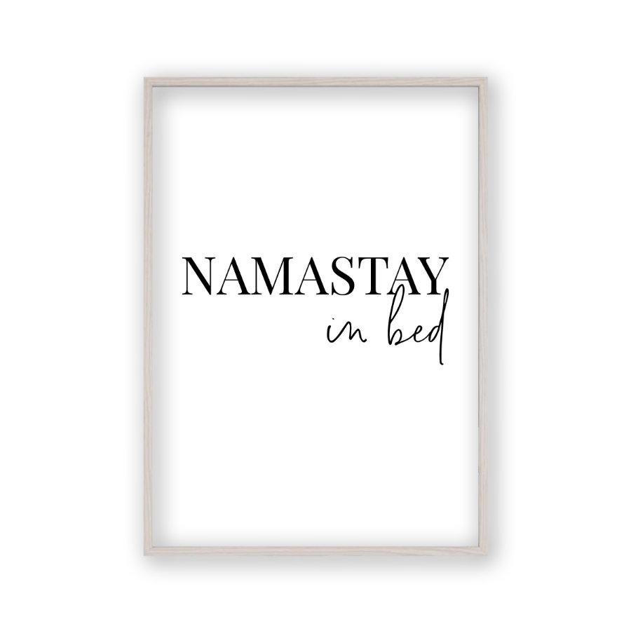 Namastay In Bed Print - Blim & Blum