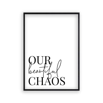 Our Beautiful Chaos Print - Blim & Blum