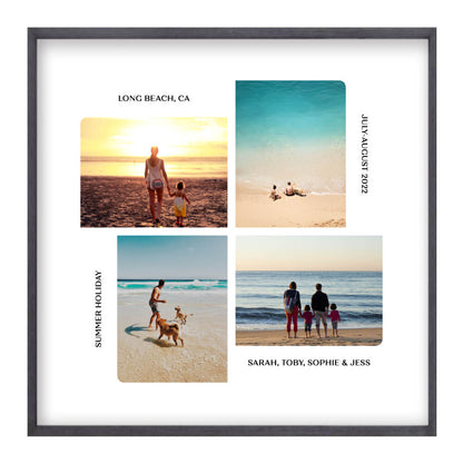 Personalised Caption Photographs Print