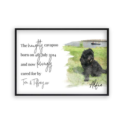 Personalised Pet Photo Print - Blim & Blum