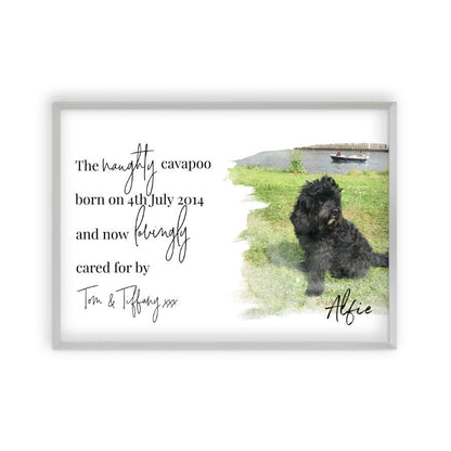 Personalised Pet Photo Print - Blim & Blum