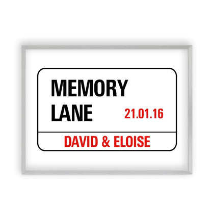 Personalised Wedding London Street Sign - Blim & Blum