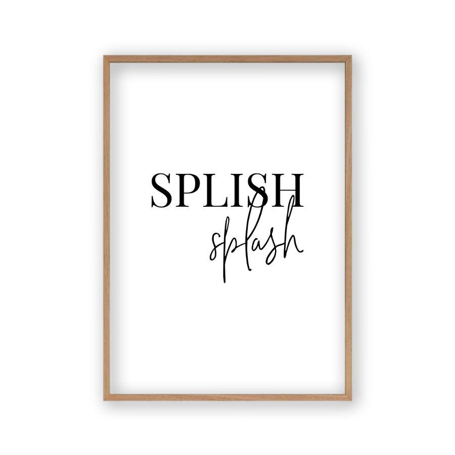 Splish Splash Print - Blim & Blum