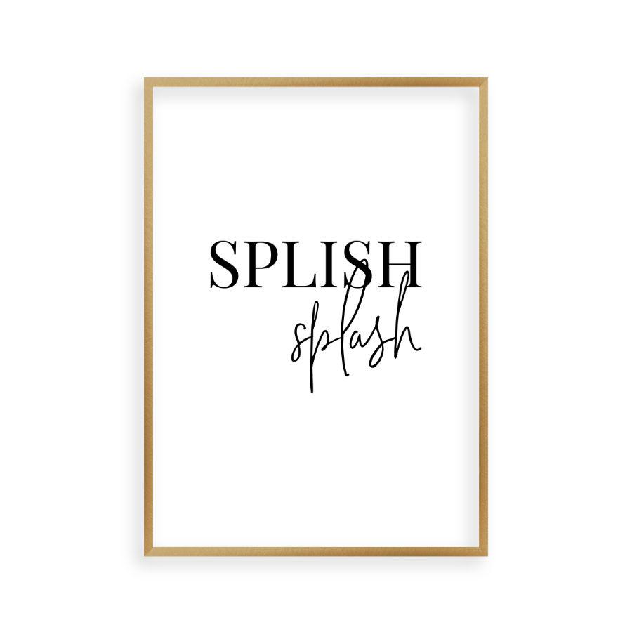 Splish Splash Print - Blim & Blum