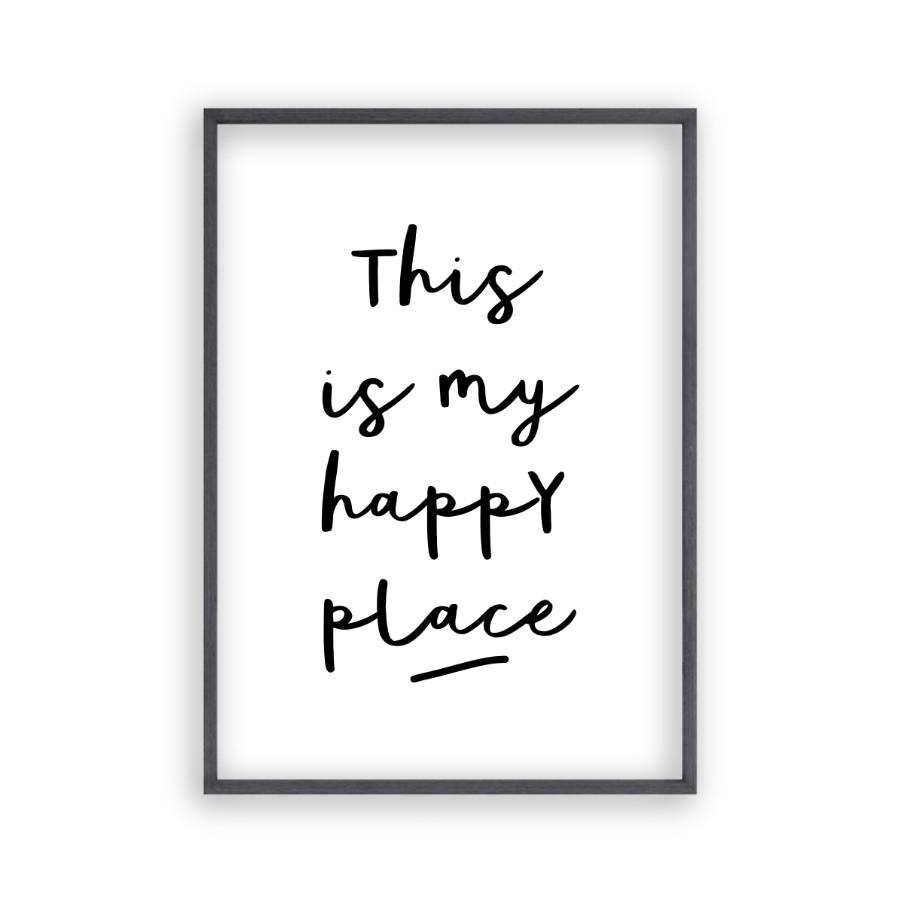 This Is My Happy Place Print - Blim & Blum