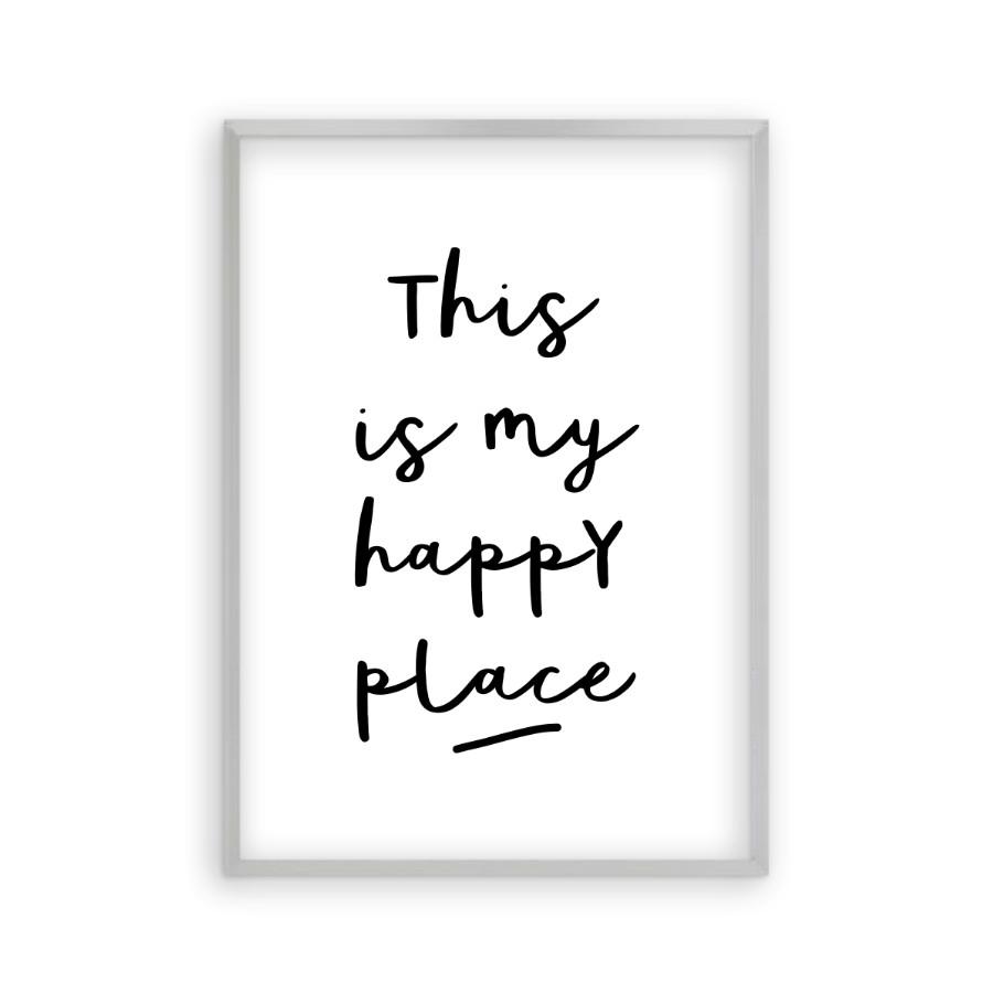 This Is My Happy Place Print - Blim & Blum