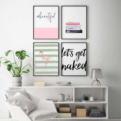 Lets Get Naked Print - Blim & Blum